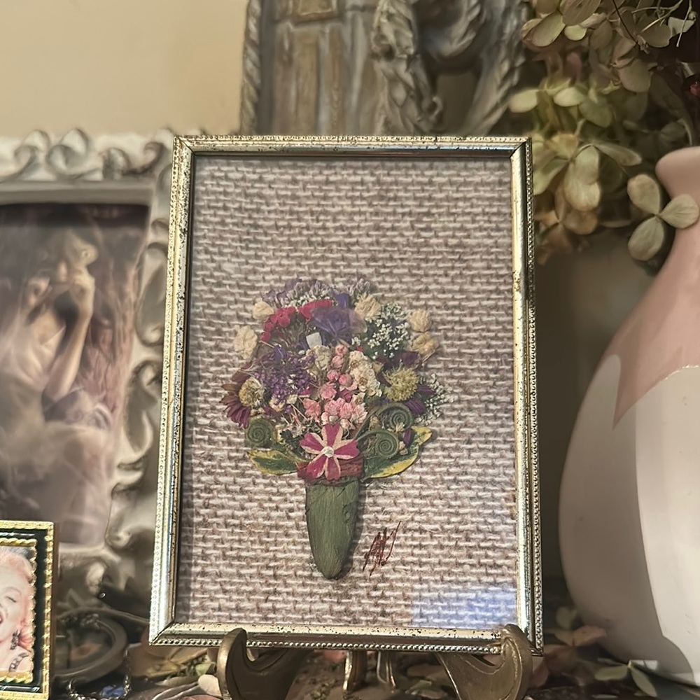 Floral Bouquet Framed Art